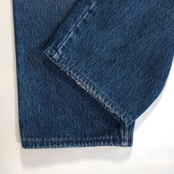 Lands' End Blue Denim Men's Jeans 100% Cotton Size 40 - Picture 8 of 9